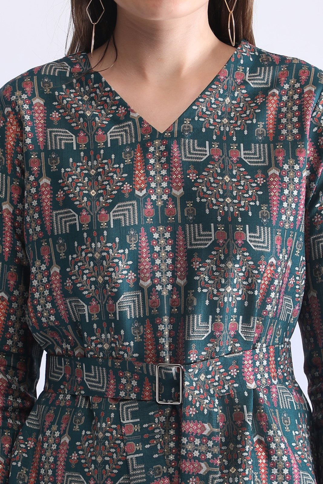 Urban Tribal Printed Belted Co-ord Set