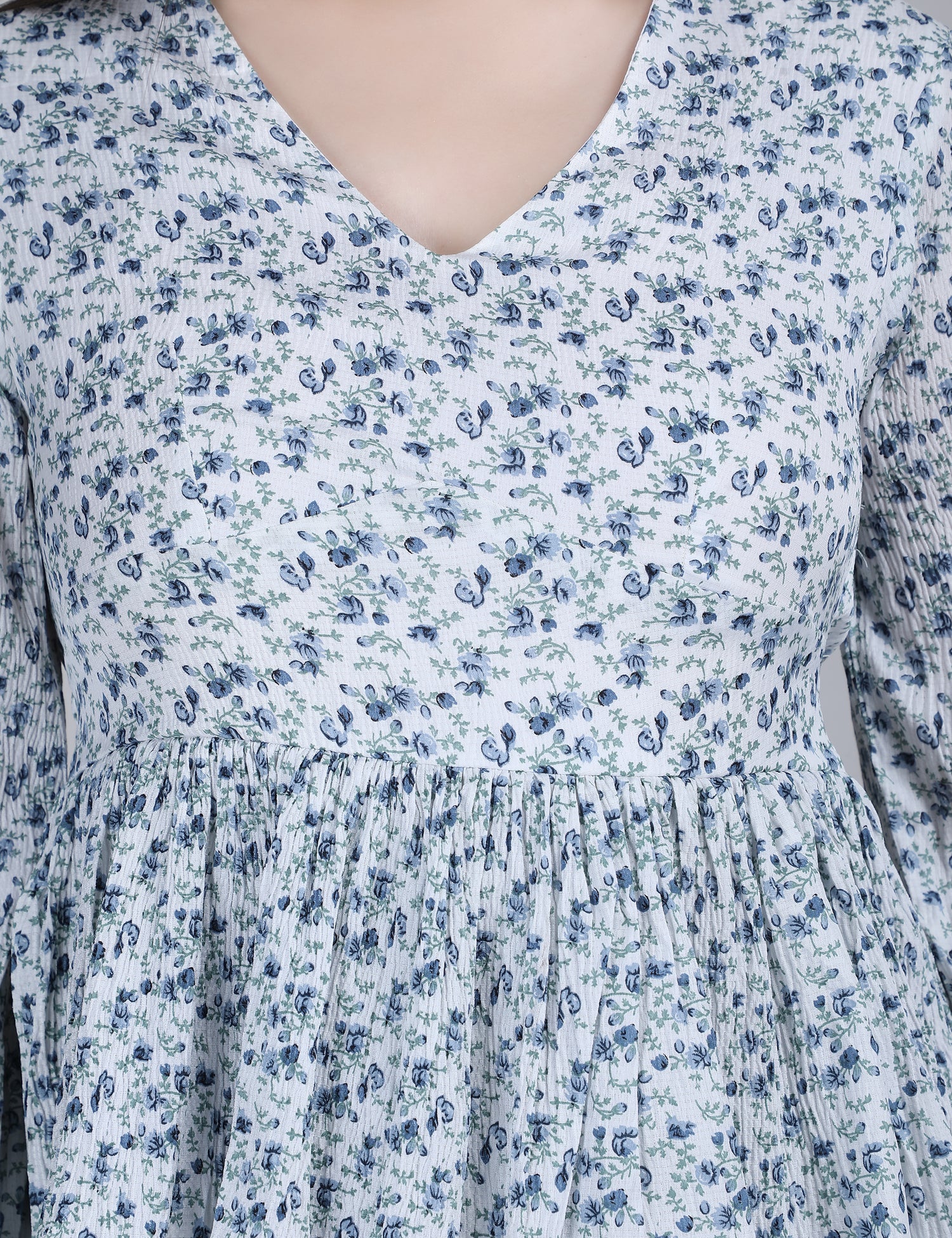 Rosé Ruffle Tiered Dress