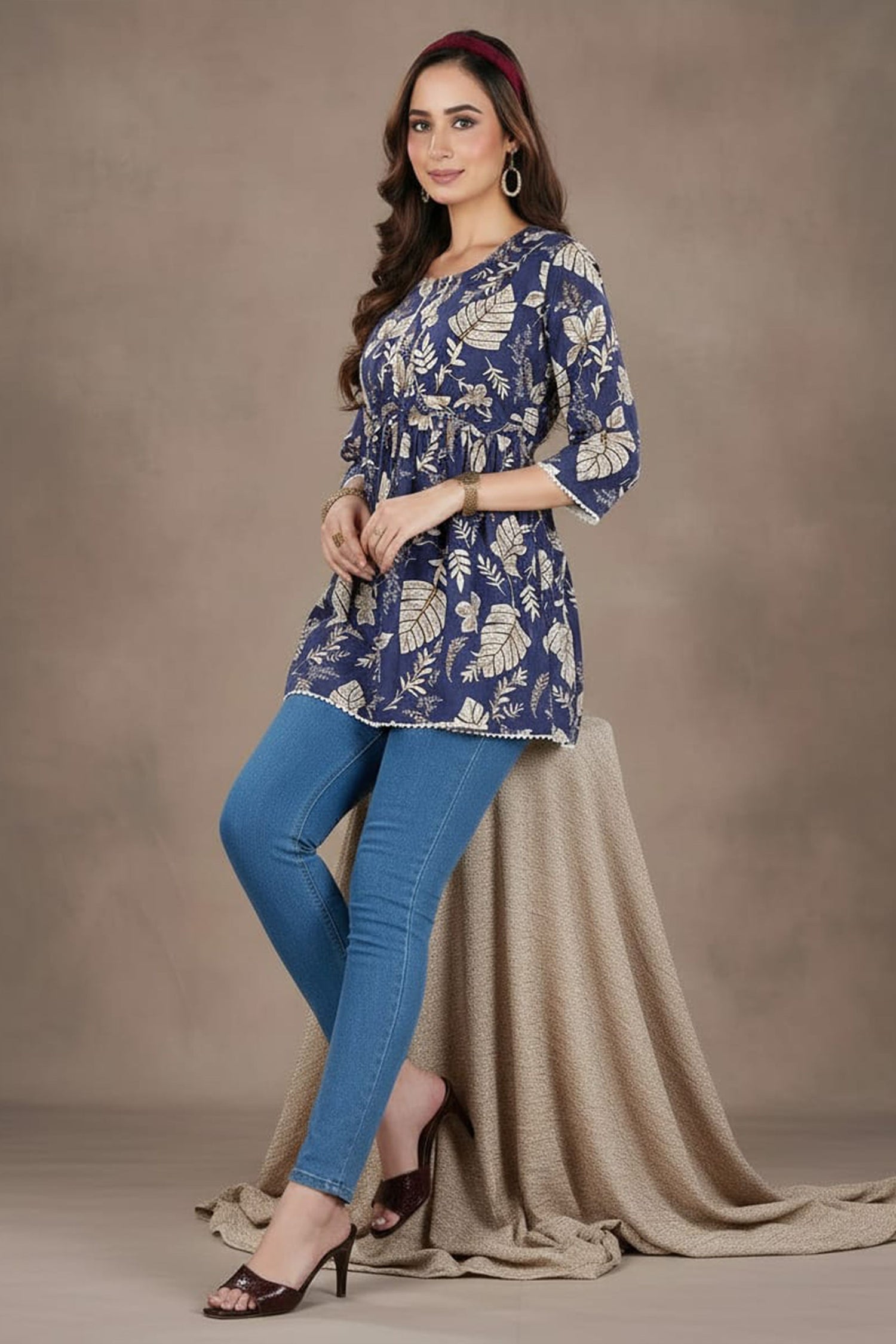 Nature Bloom Kurti