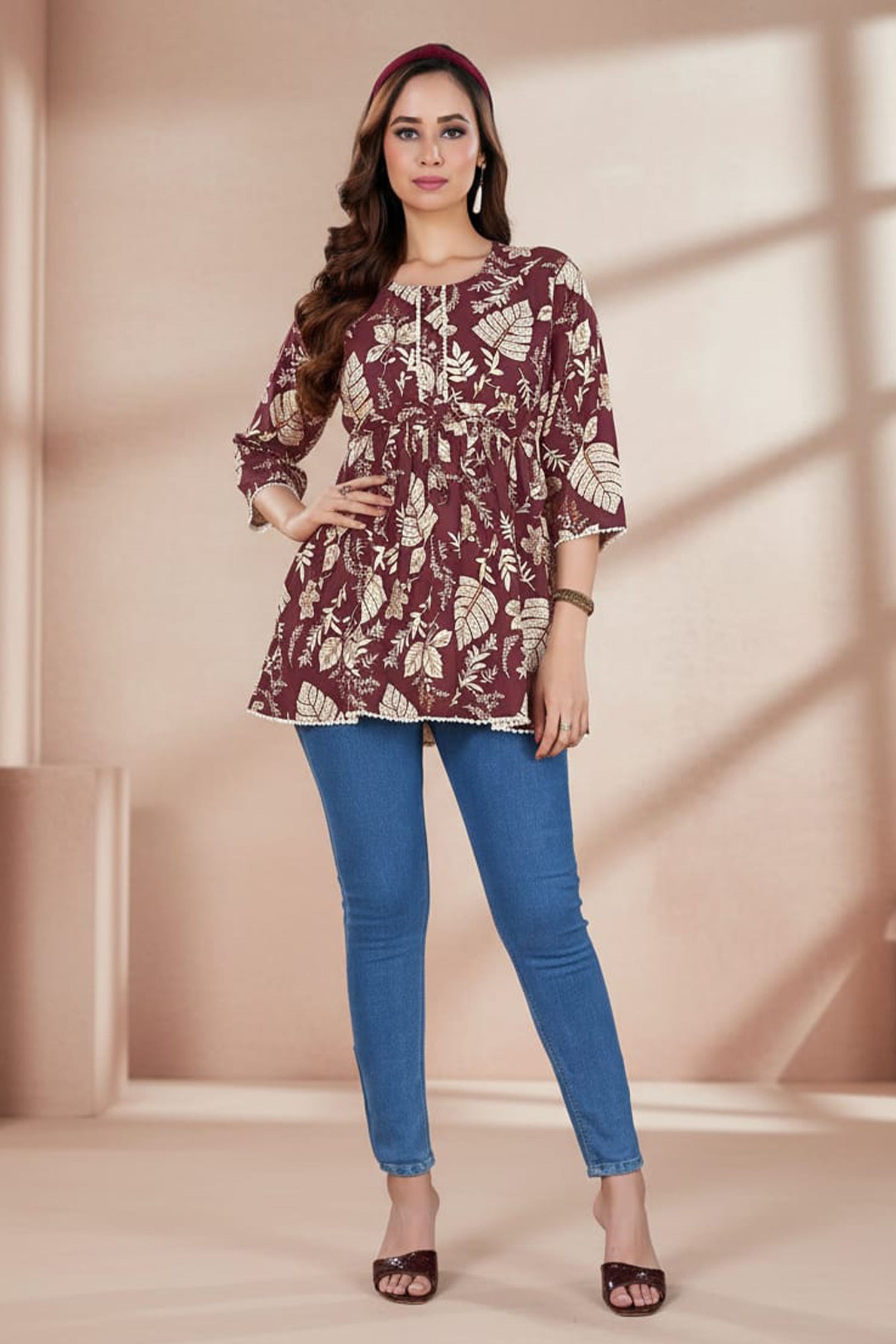 Nature Bloom Kurti