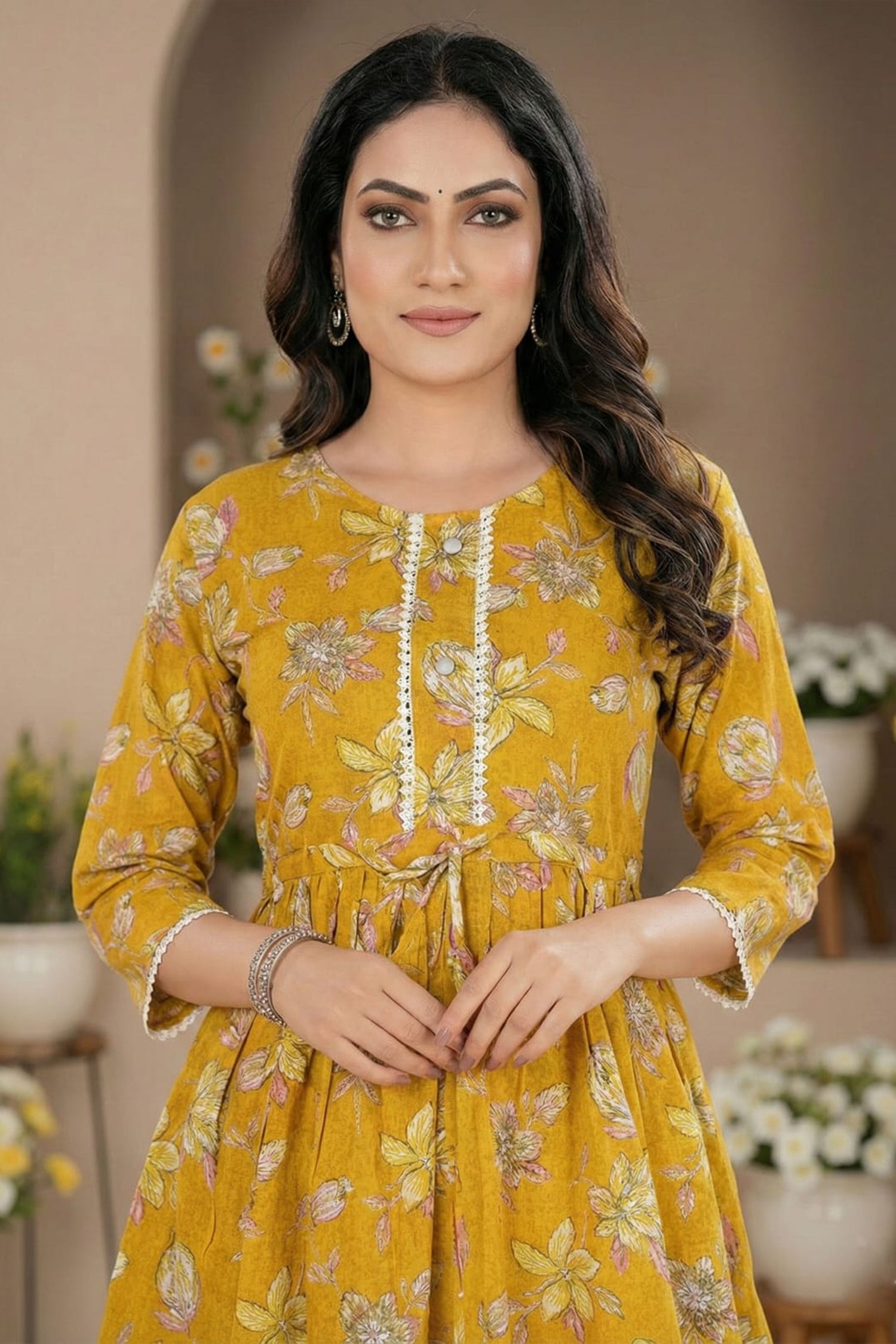 Botanic Muse Kurti