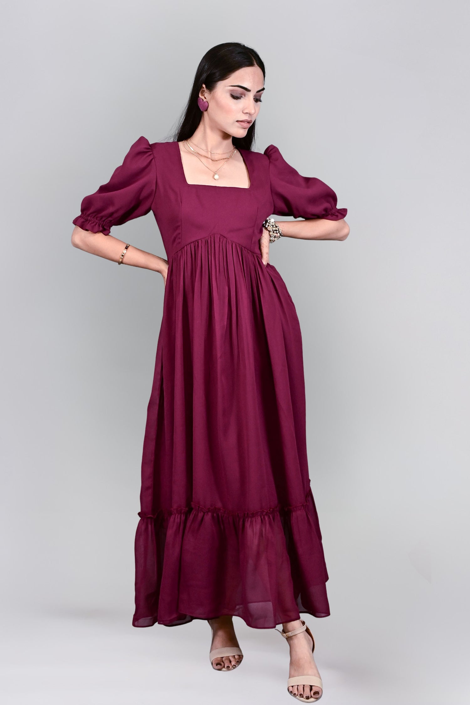 Mulberry Grace Empire Dress