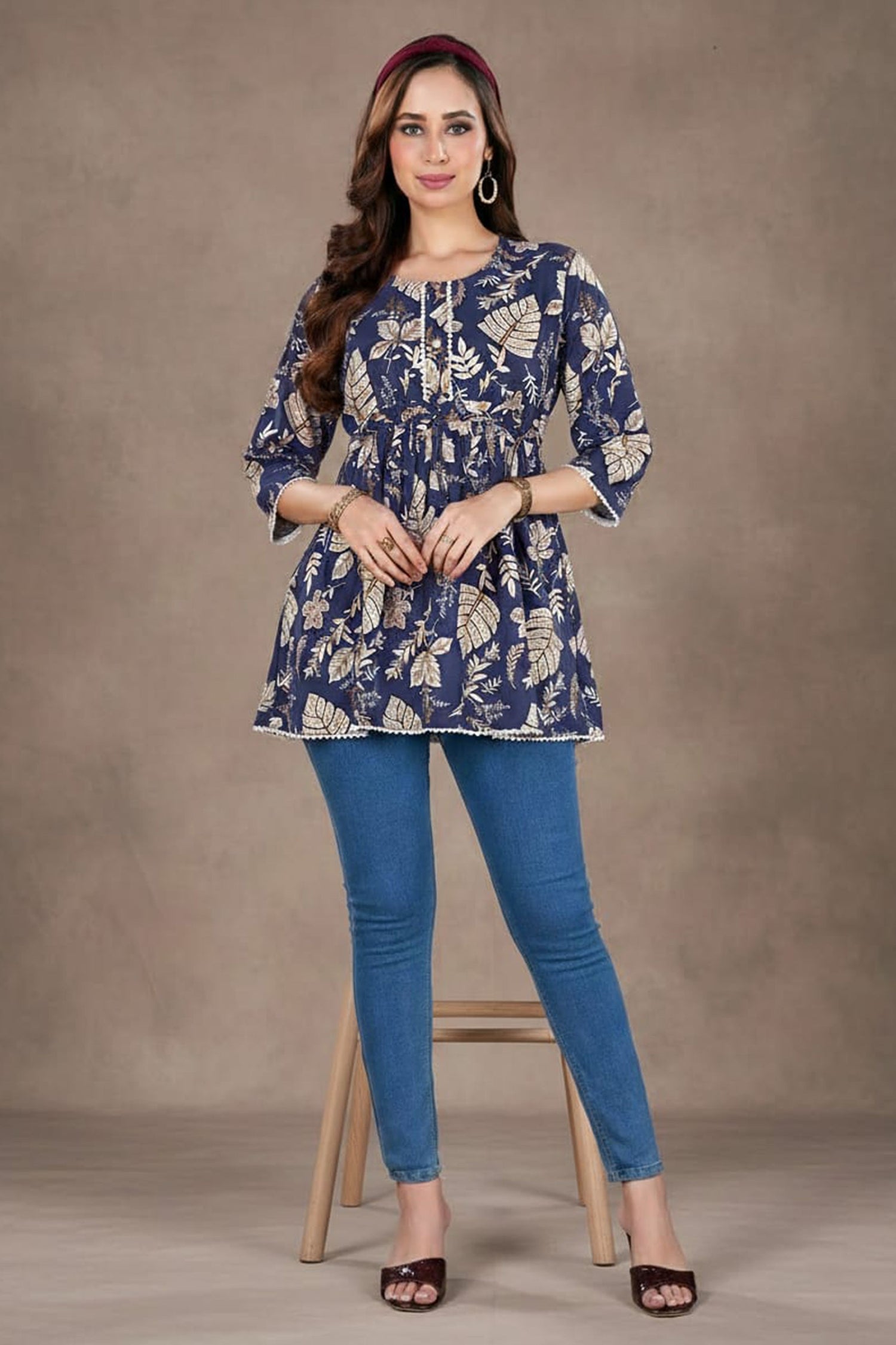 Nature Bloom Kurti