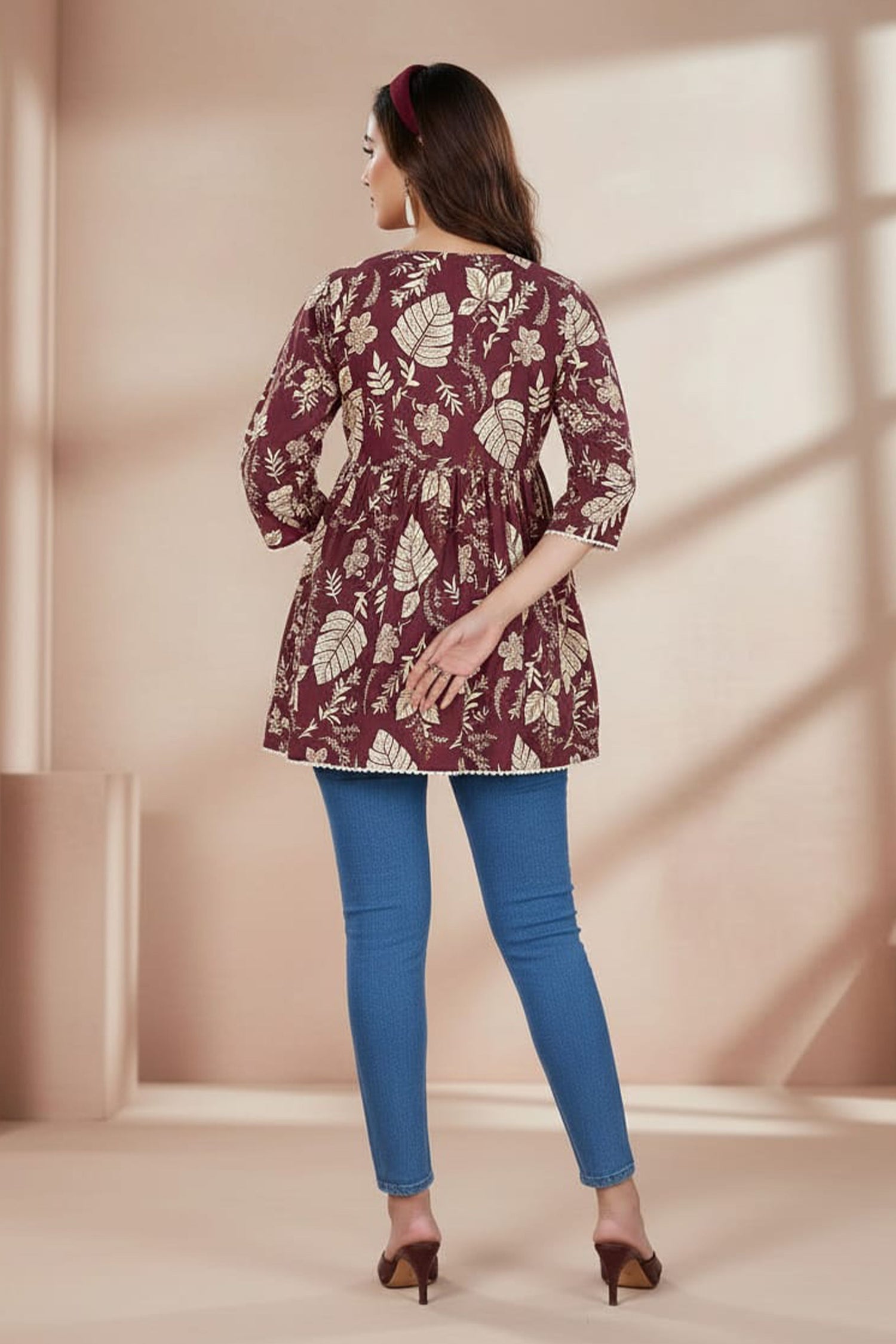 Nature Bloom Kurti
