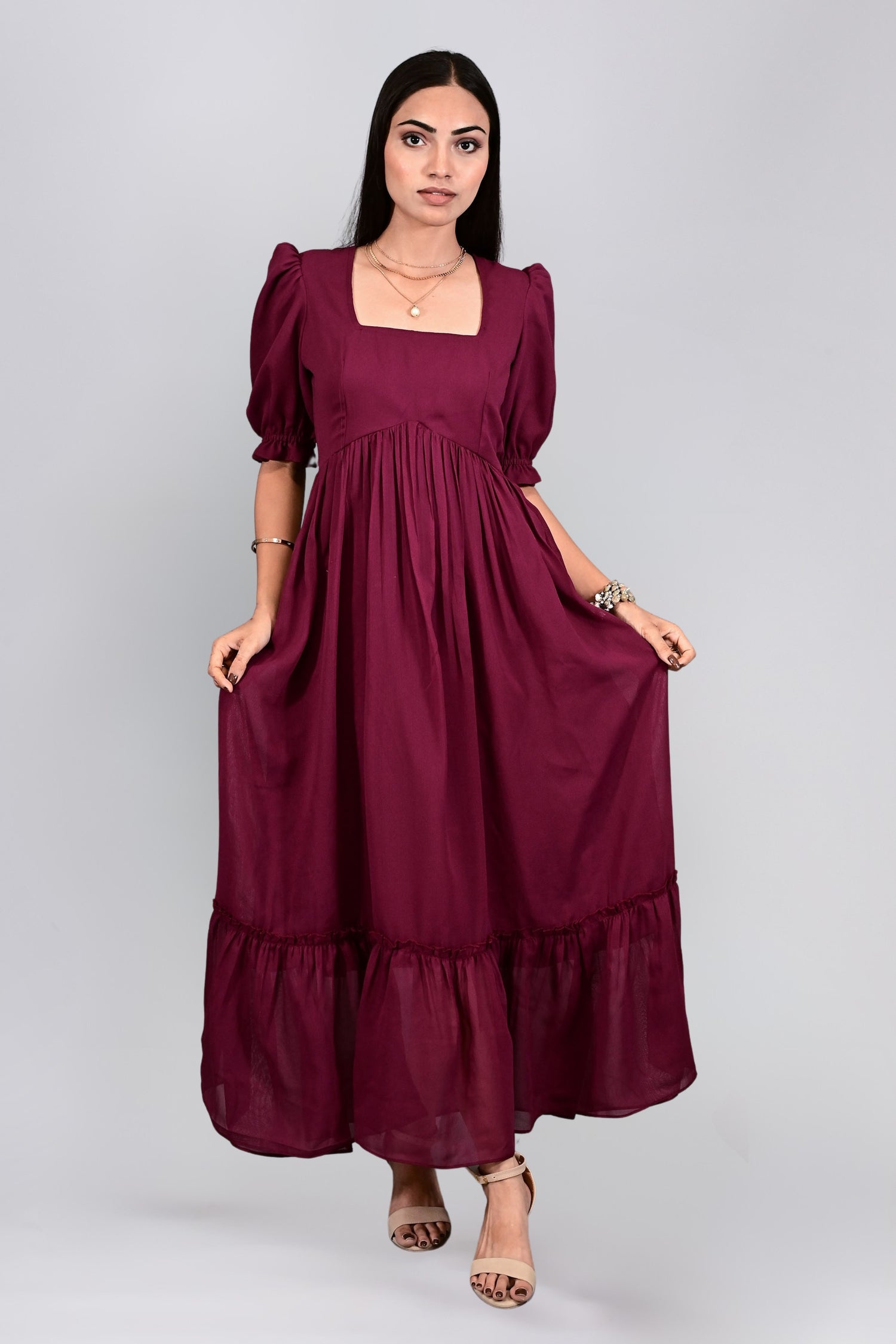 Mulberry Grace Empire Dress