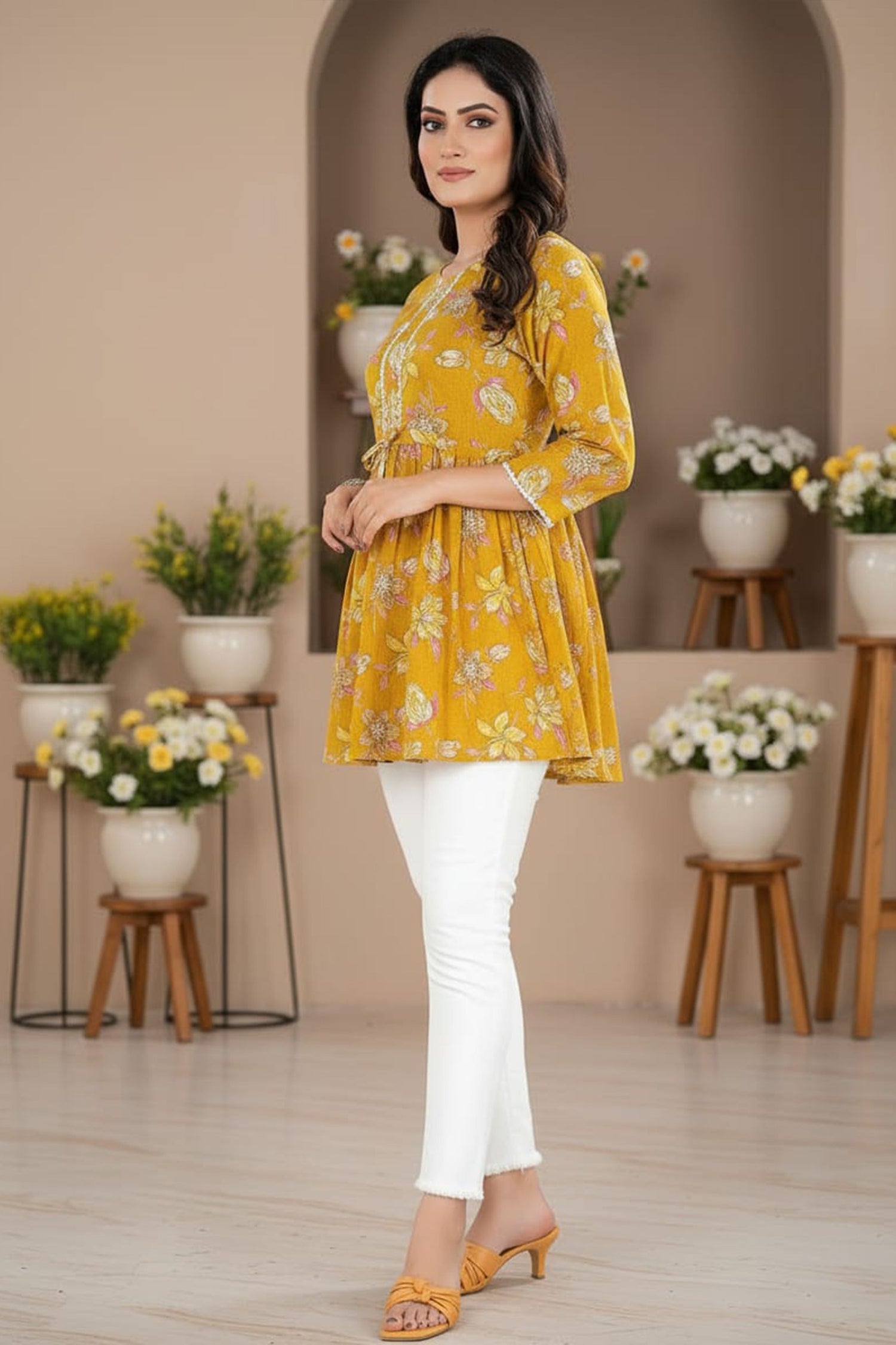 Botanic Muse Kurti
