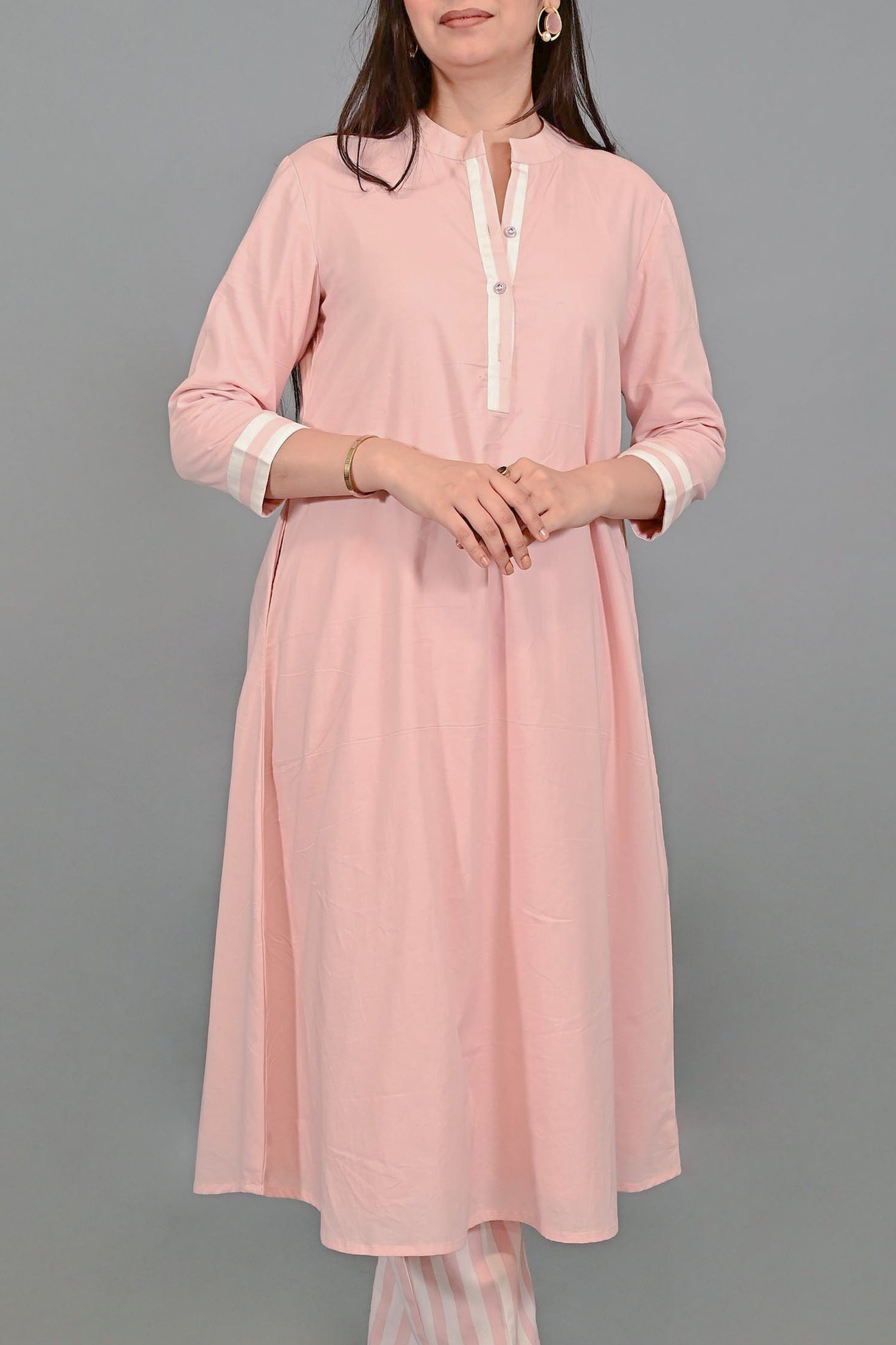 Blush Breeze Kurta Set