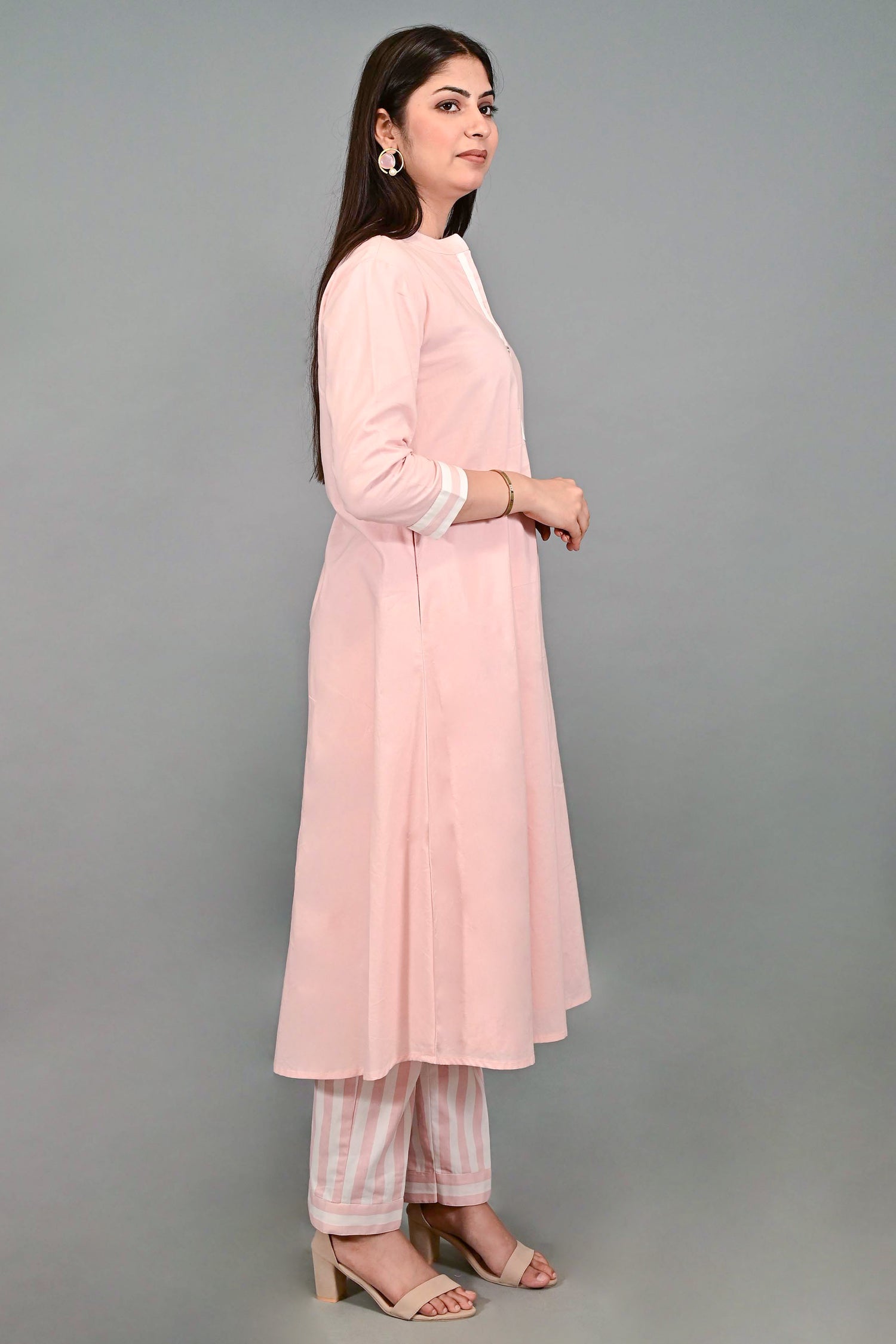 Blush Breeze Kurta Set