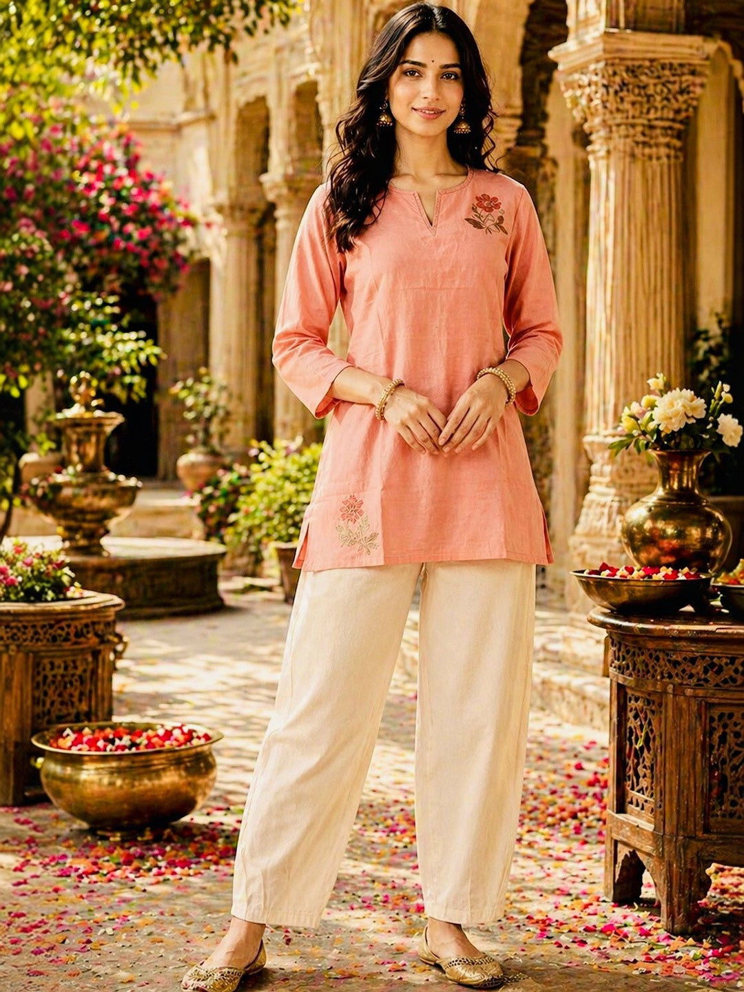 Assorted kurtis Regular- Pure Cotton Kurti