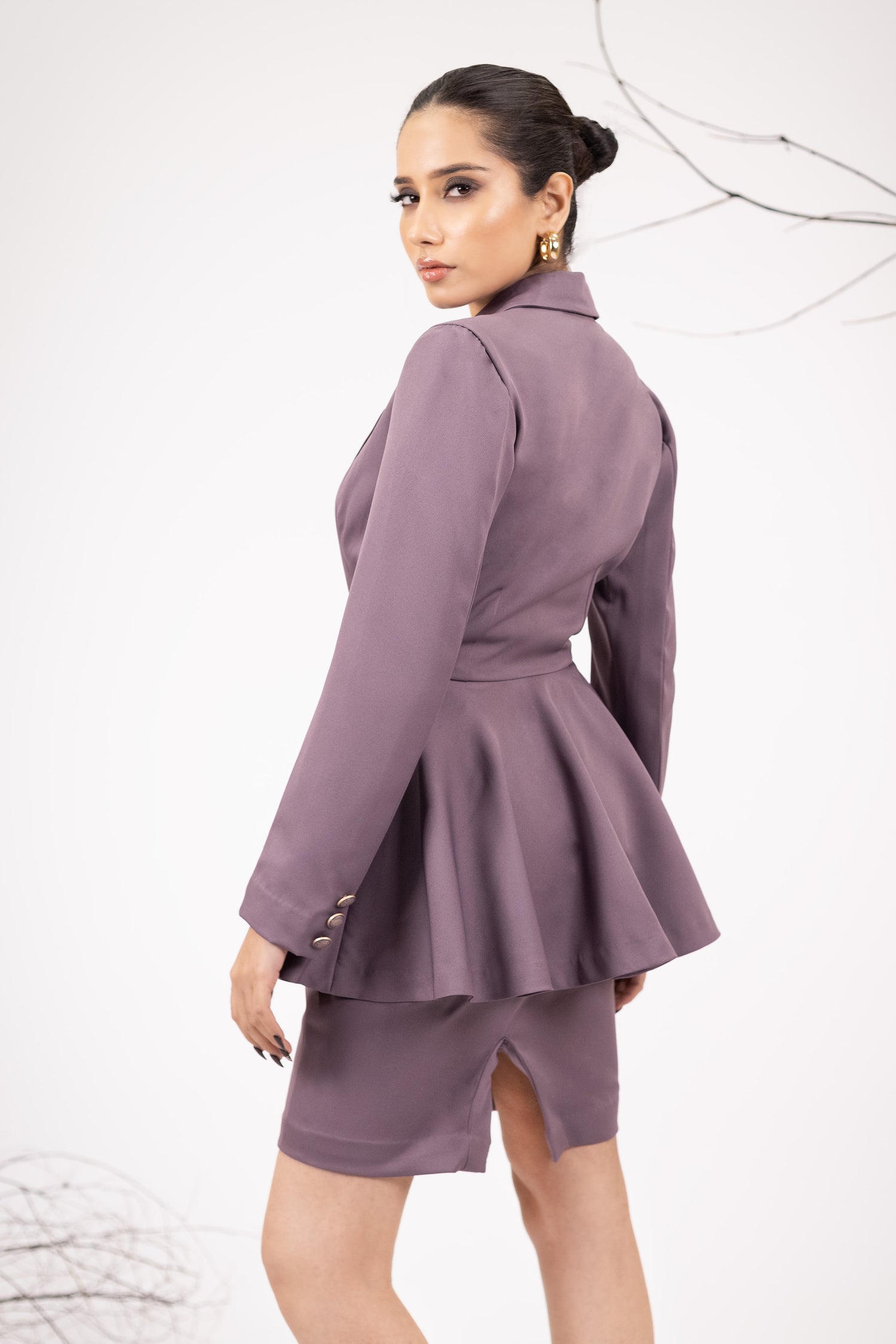 Elegant Button-Down Formal 3-Piece Suit