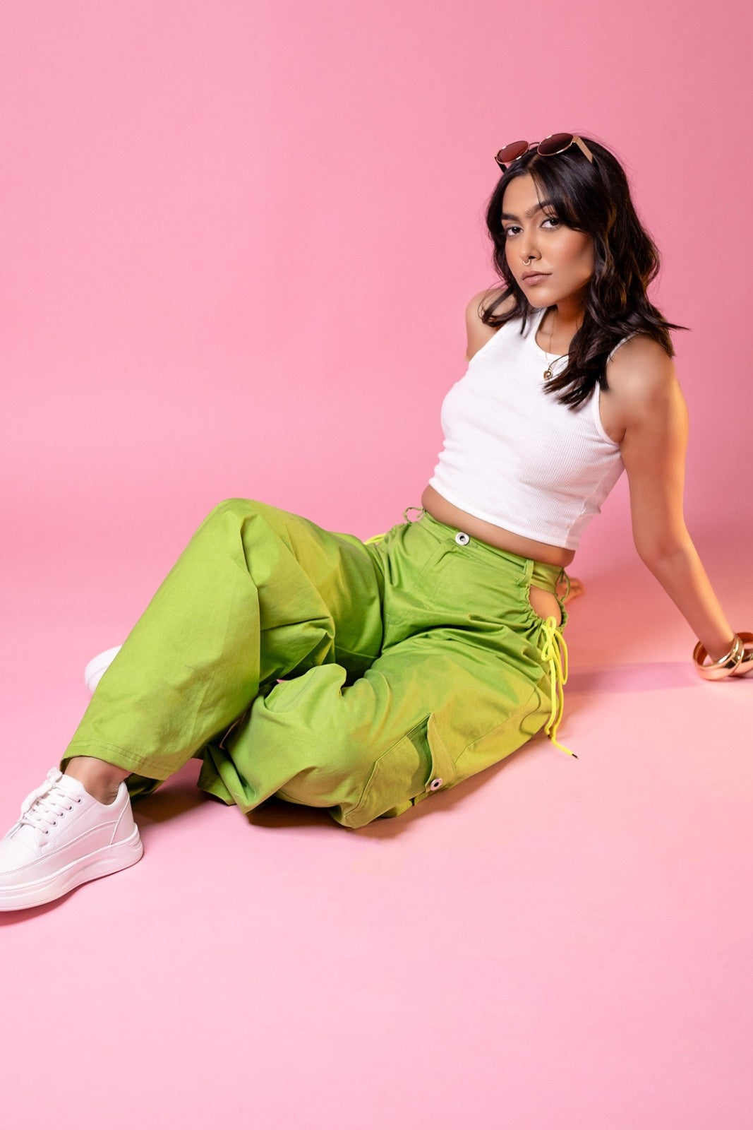 Neon Hype Cargo Pants