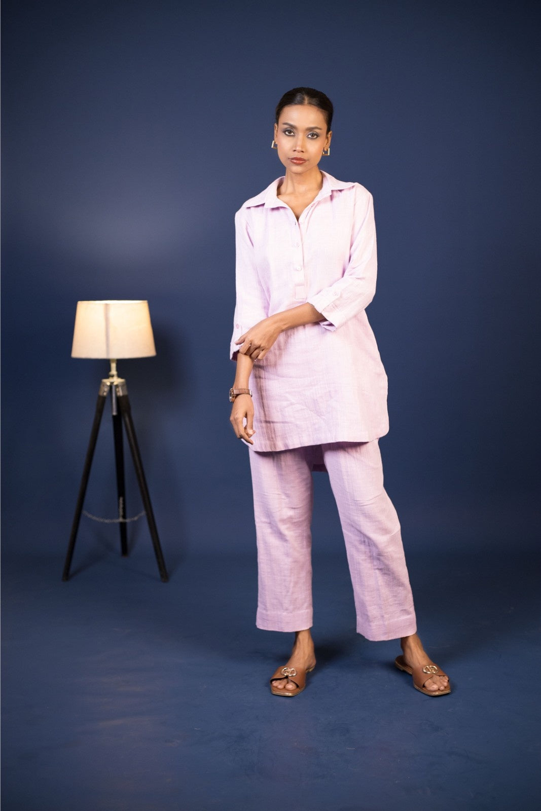 Breezy Bloom Comfort Lilac Co-Ordset