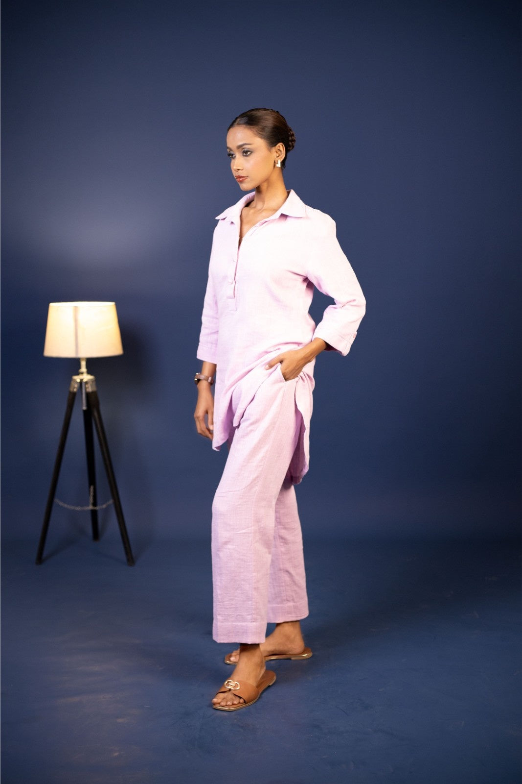 Breezy Bloom Comfort Lilac Co-Ordset