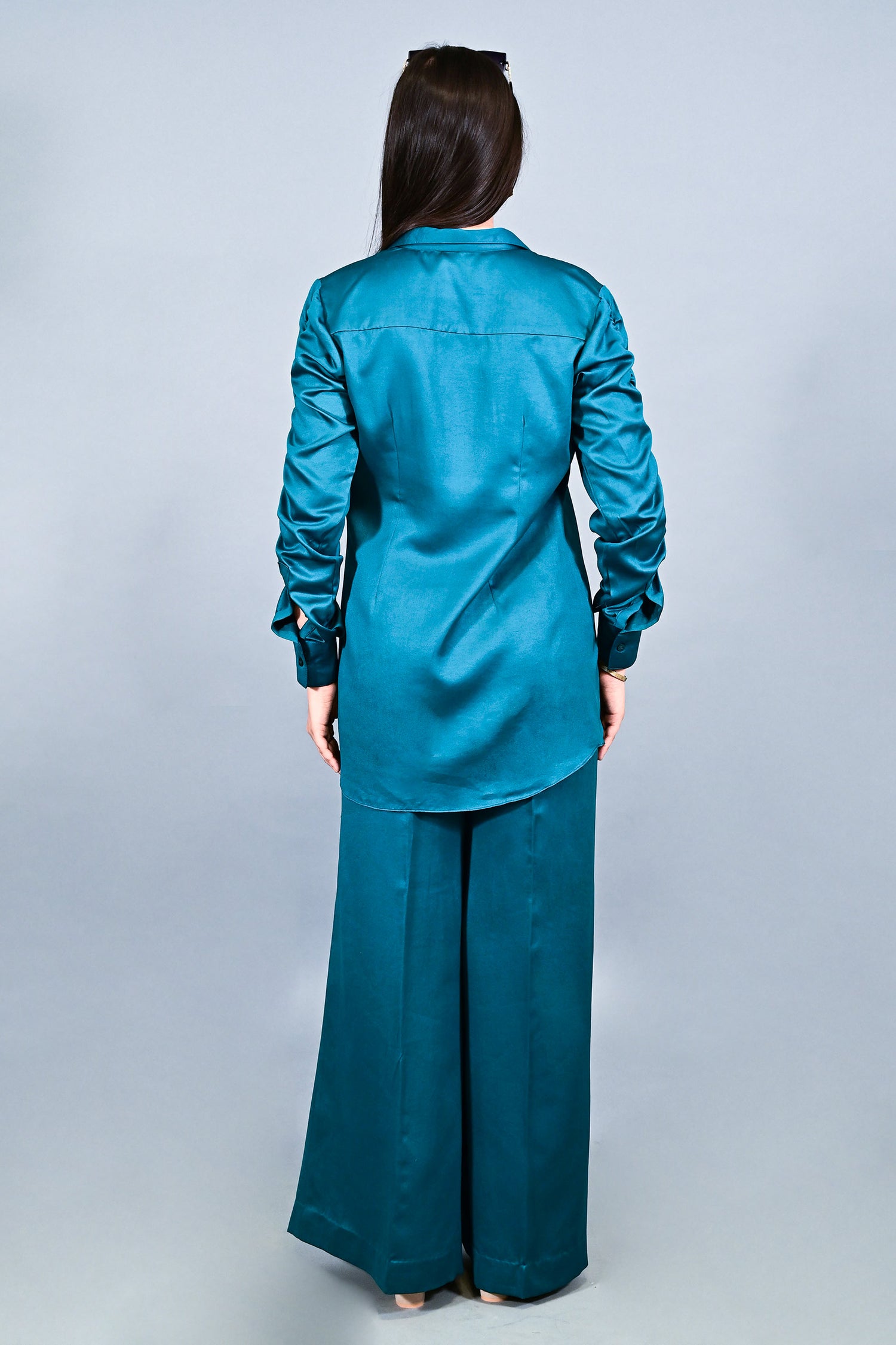 Teal Luxe Co-ord Set