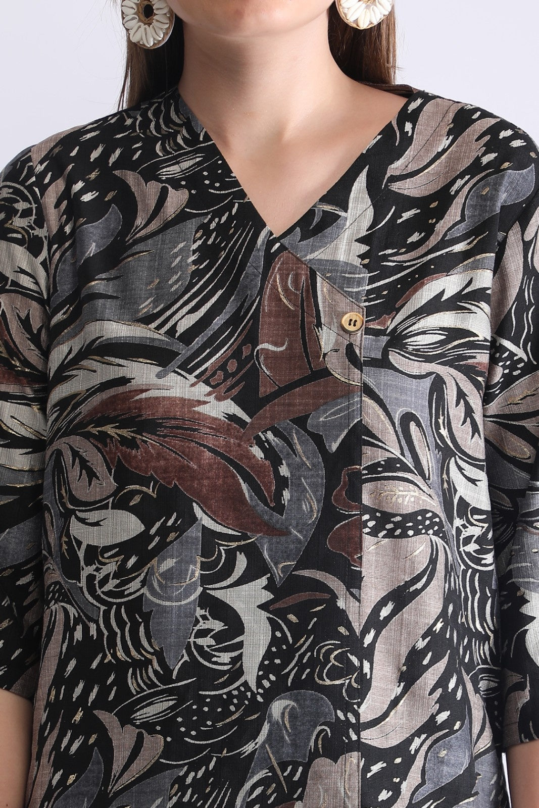 Stylish Printed Top & Pant Co-ord Set