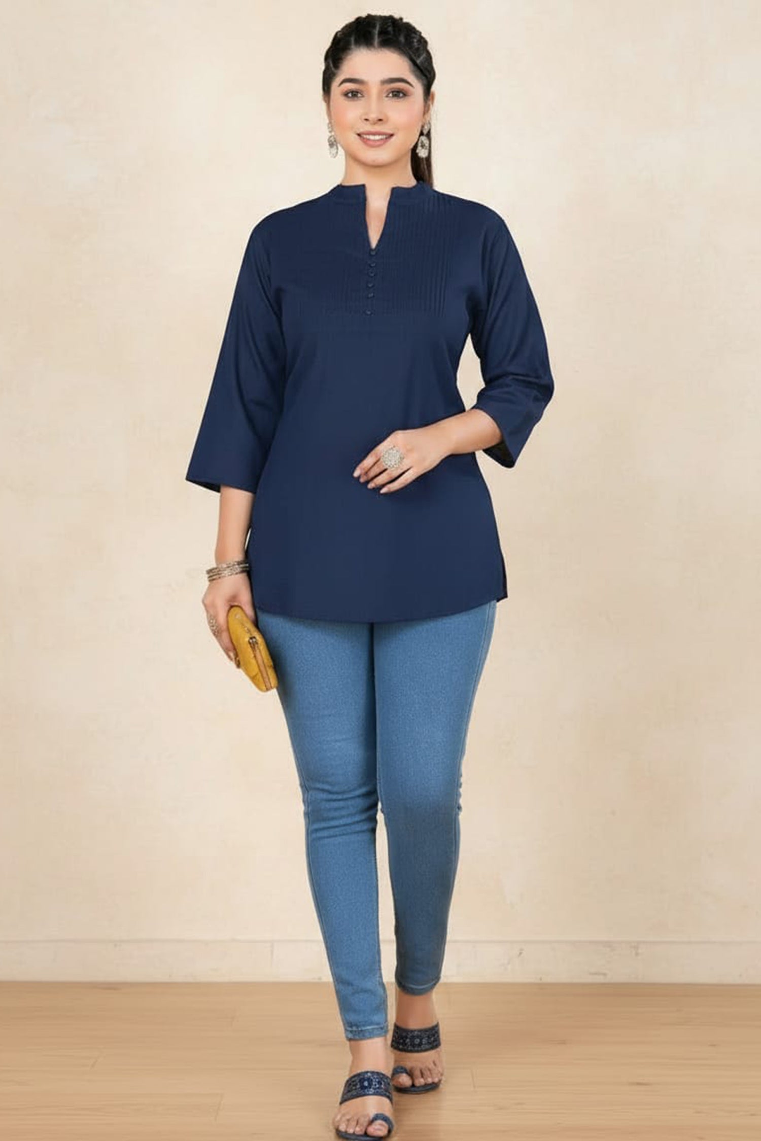 Royal Blue Kurti