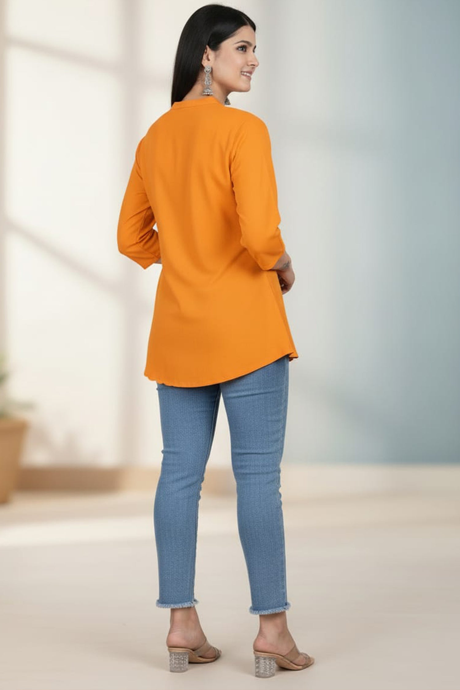 Sunbeam Button Kurti