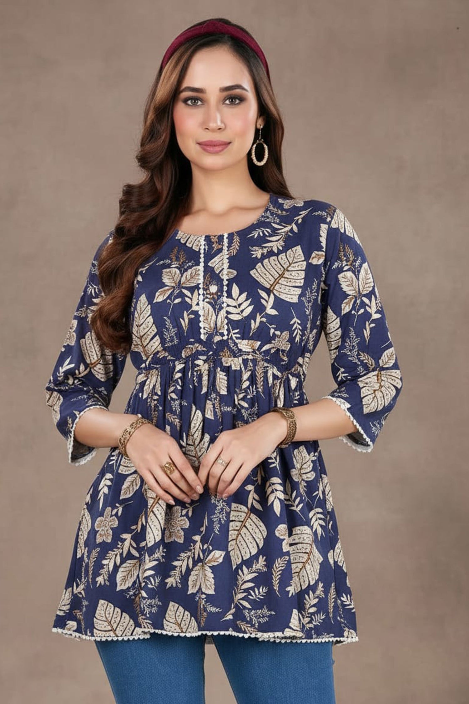 Nature Bloom Kurti