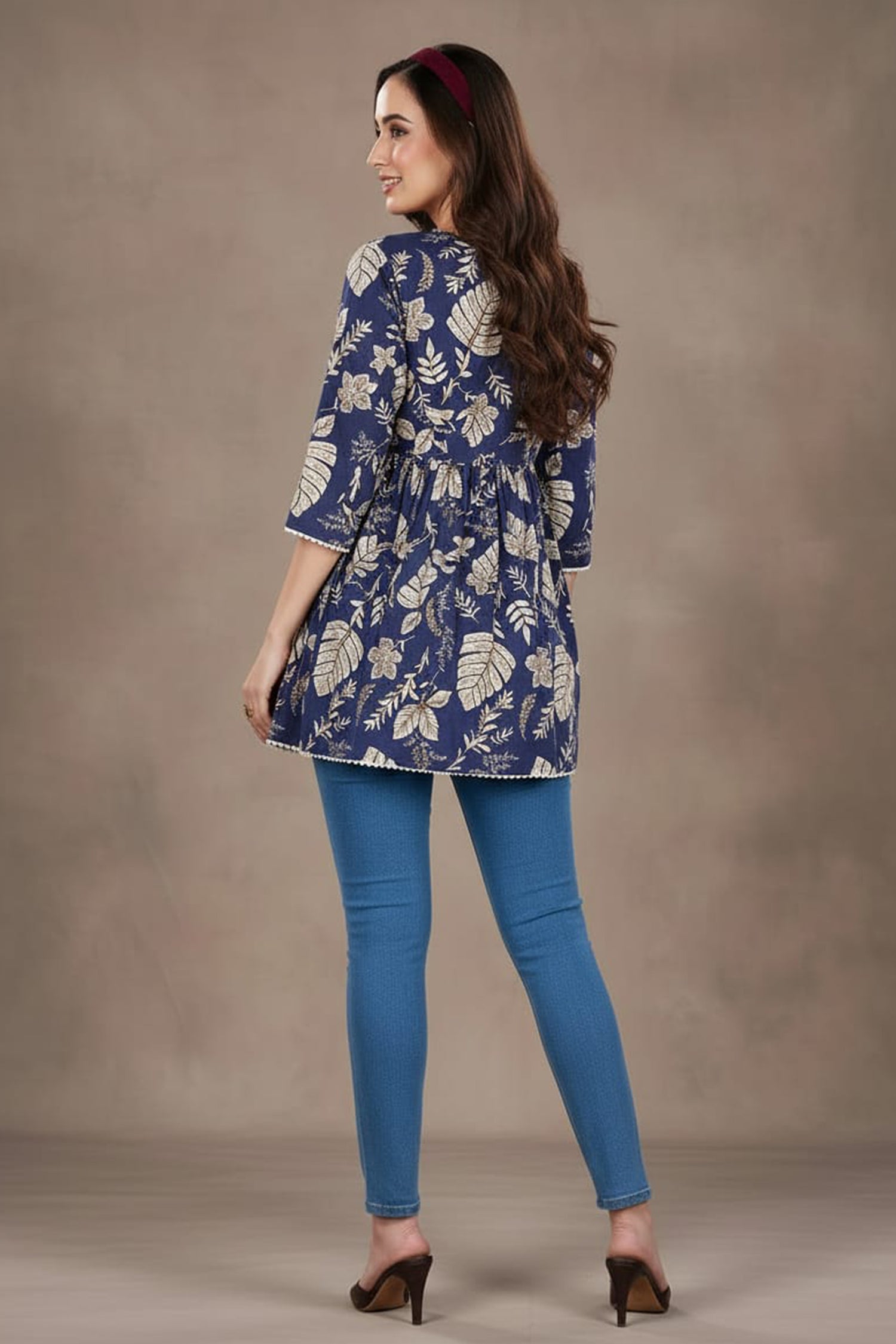 Nature Bloom Kurti