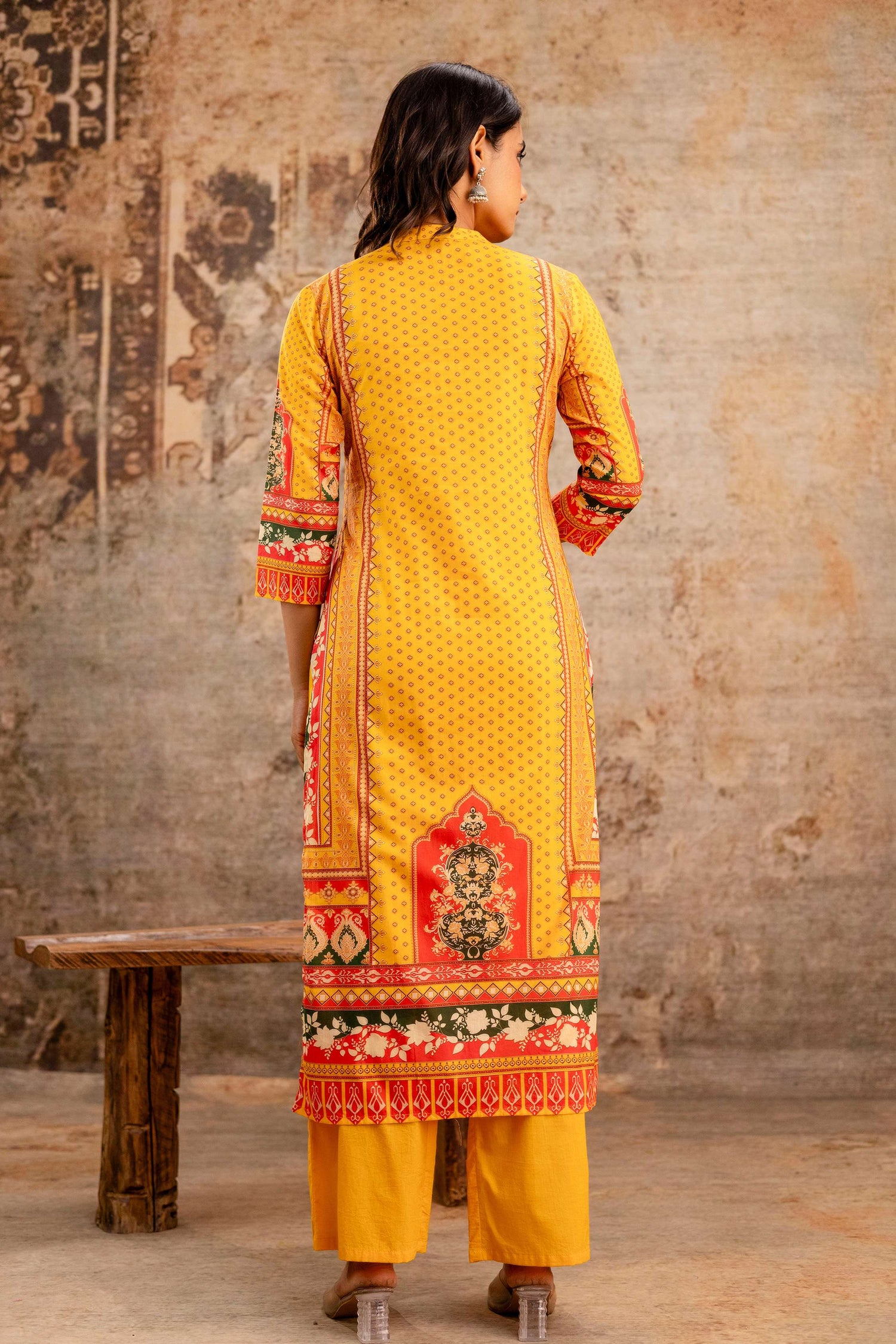 Women Floral Printed Kurta Set with Dupatta | Straight Fit Kurta Pant Set | Ethnic Wear for Women