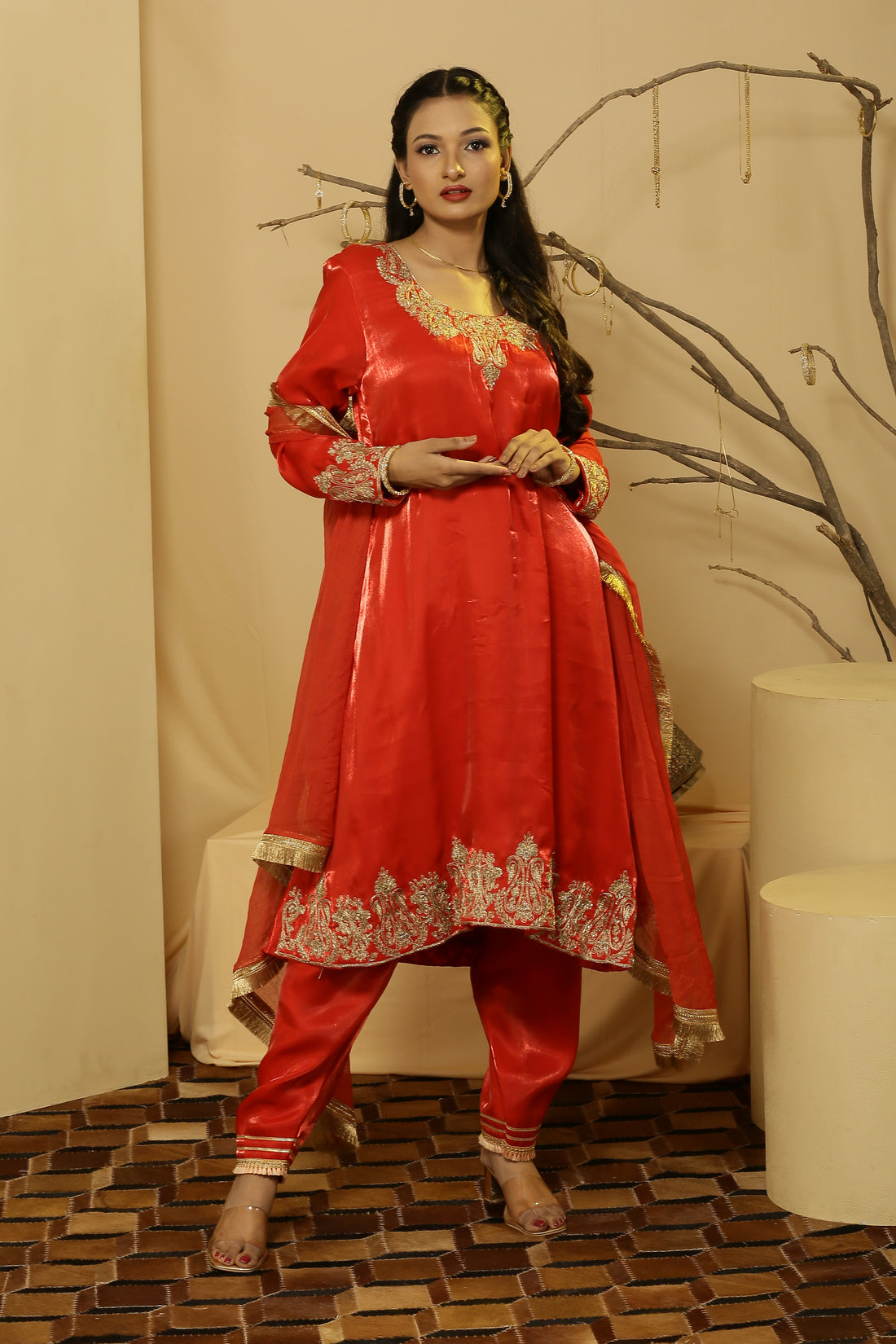 A-Line Kurta Set