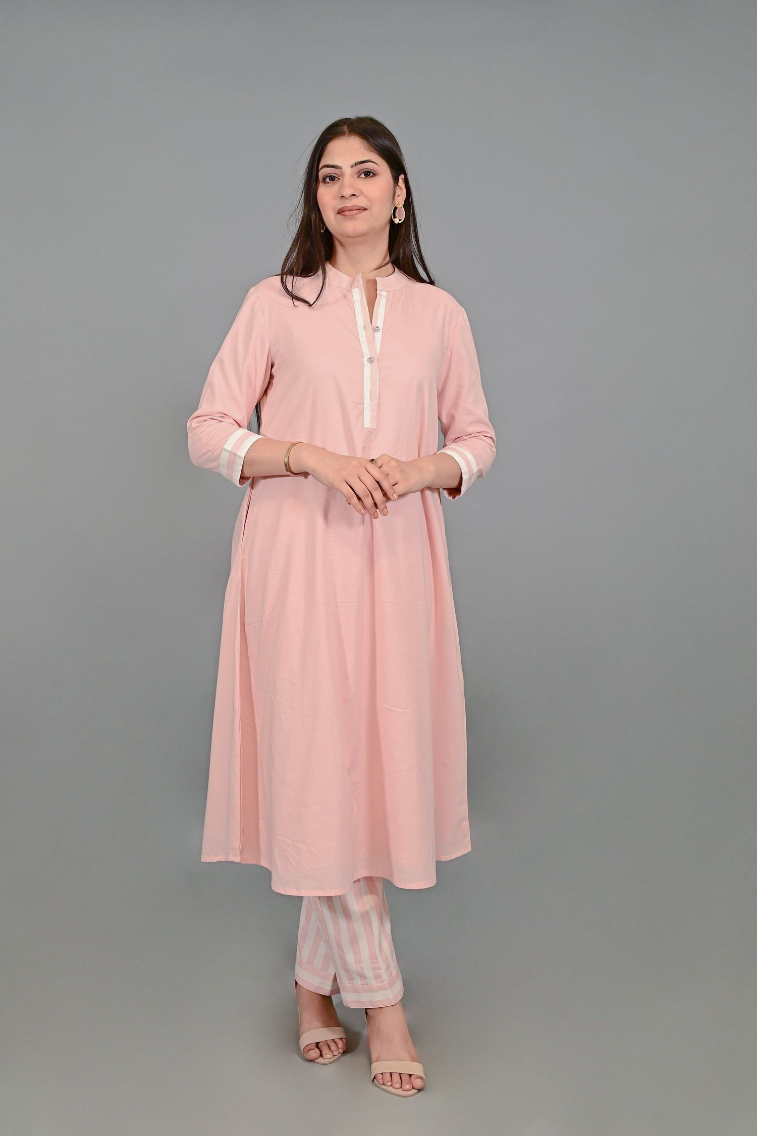 Blush Breeze Kurta Set